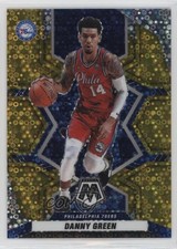 2021-22 Panini Mosaic Fast Break Gold Prizm 9/10 Danny Green #145 0c2