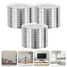 3 Rolls of Self-Adhesive Stickers DIY Sticky Tile Stickers Tiles Sticker