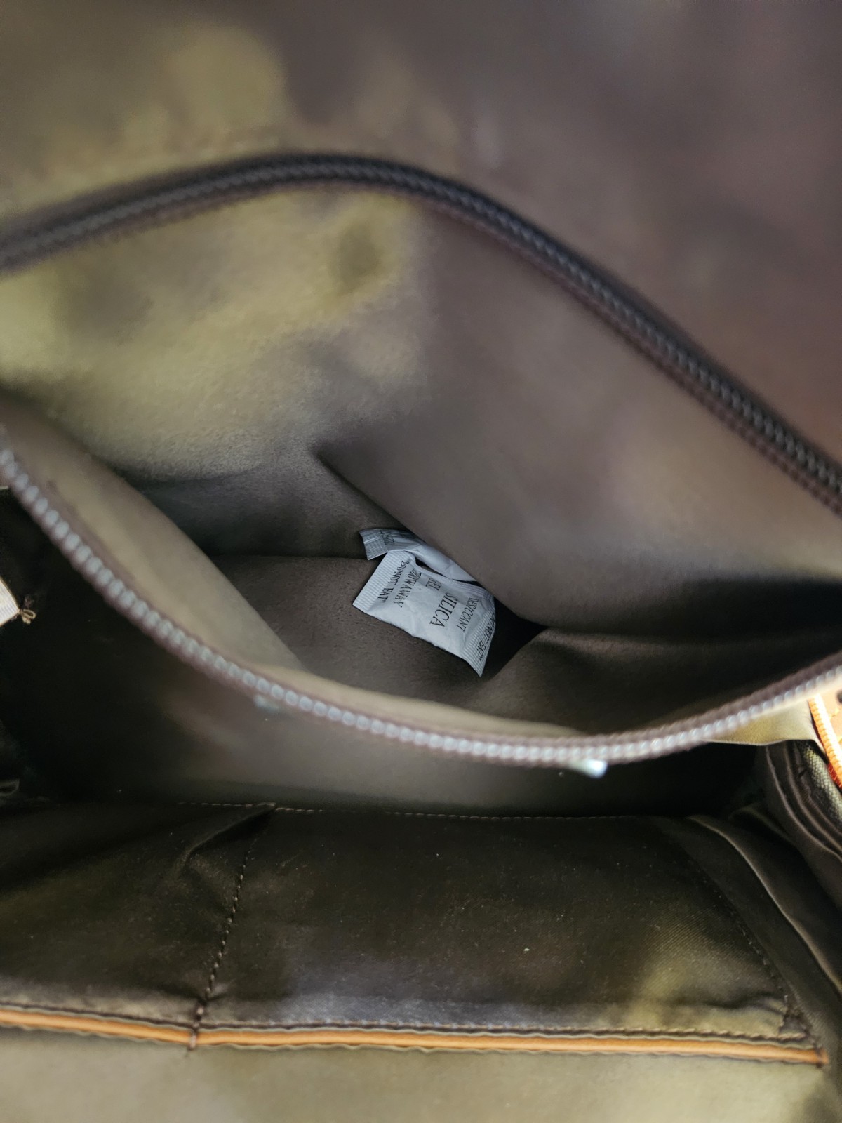 Brown Leather Backpack Purse Antitheft Soft Ladie… - image 12