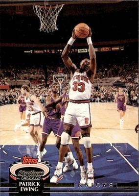Patrick Ewing - 1992-93 Topps Stadium Club Basketball #100