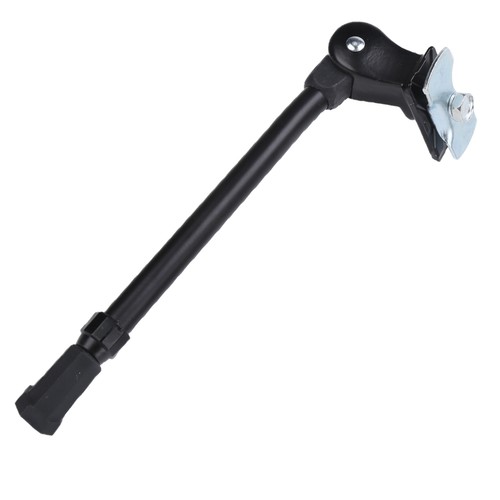 Black Bike Kickstand Adjustable Aluminum Alloy Center Mount Bicycle Kickstan NY - Picture 10 of 12