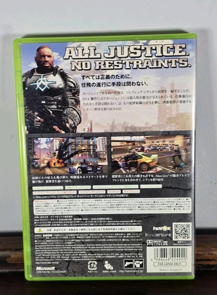 Riot Act Microsoft Xbox 360 Video Game - Japanese NTSC-J Imported - Image 2 of 3