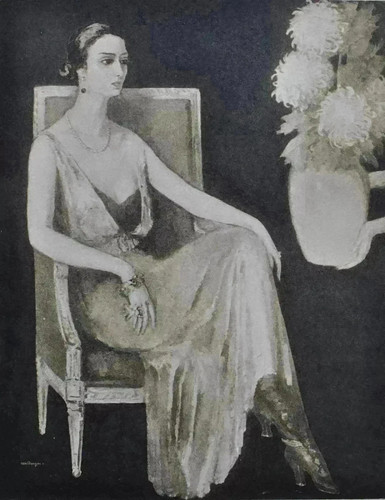 Kees VAN DONGEN GRAVUR Signiert Urlaub in Saint Tropez 1925 - Bild 7 von 13