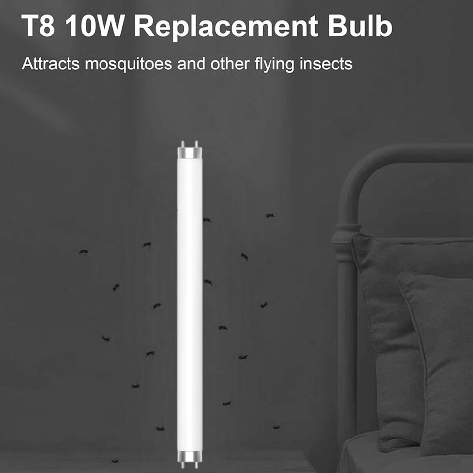 6 Pack  BL T8 F10W Bug Zapper Replacement Bulb for 20W Bug Zapper, 134682 - Image 3 of 4