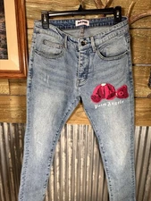Palm Angels Jeans Kill the Bear Design Size 30
