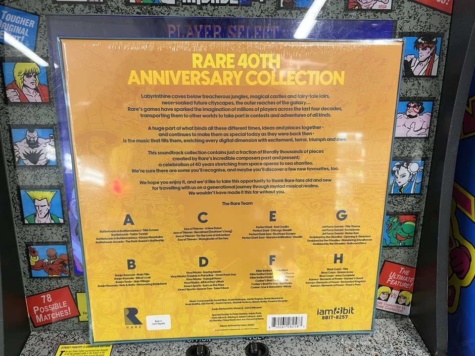 2025 iam8bit Rare 40th Anniversary Box Set 4xLP Banjo Kazooie Battletoads Conker - Image 2 of 4