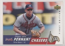 2007 Upper Deck First Edition Pennant Chasers Chipper Jones #PC-CJ HOF fm1