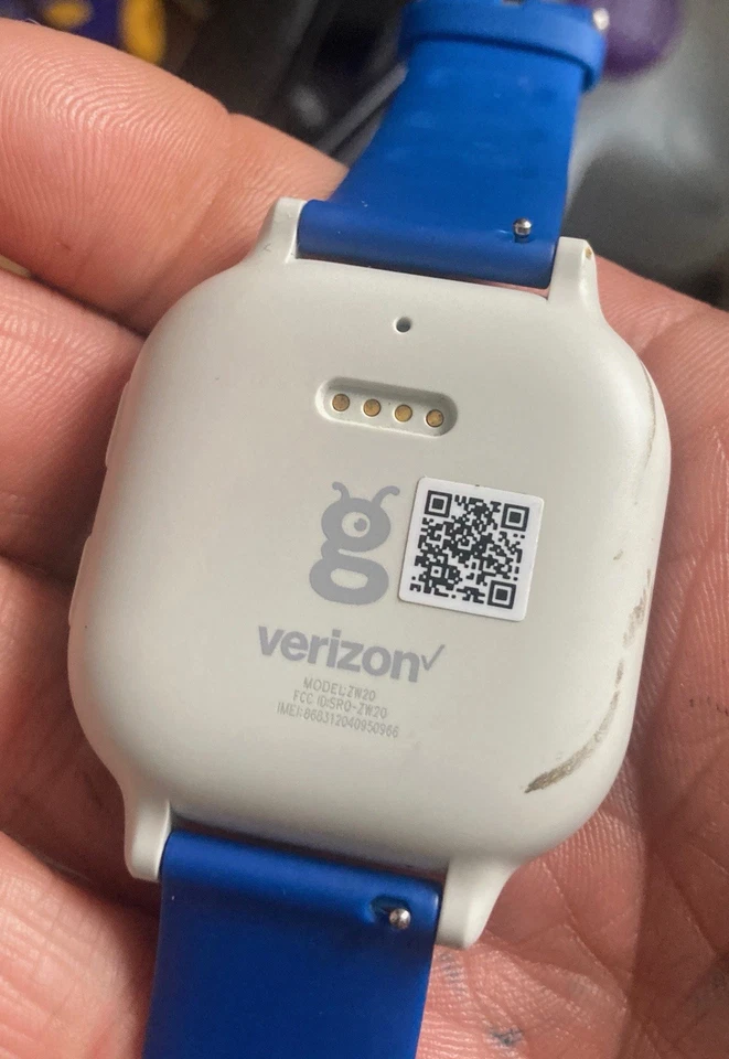 Gizmowatch 2 Smartwatch For Kids Verizon -Untested- Watch Only - Image 2 of 2