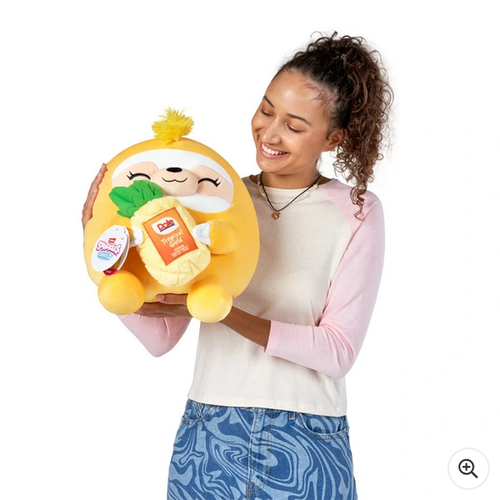 Snackles Series 2 35cm Sloth with Pineapple - Picture 8 of 24