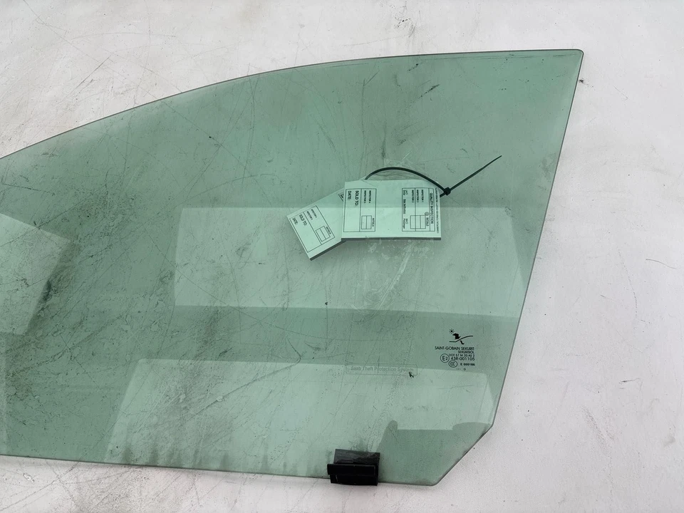 Saab 9-3 2003-2011 sedán puerta delantera izquierda ventana vidrio fabricante original Foto 3 de 4