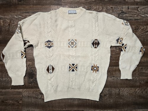 Gran Sasso, Vintage Gran Sasso Crewneck Sweater Mens Made in Italy Wool. Alpaca. Mohair. Med