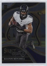 2023 Panini Select Club Level Keaton Mitchell #246 1u6