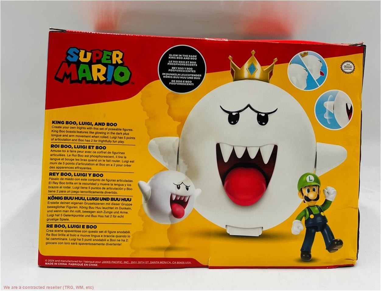 Nintendo King Boo with Luigi Action Figure Set - 3pk SEE DETAILS