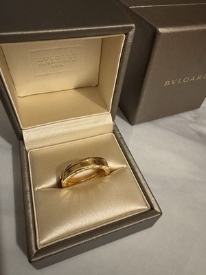 BVLGARI BULGARI B Zero Gold Ring 18 Karat NEU mit BOX TÜTE Seriennummer Gravur 