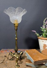 Antique Vintage brass Pullman Carriage working Train Coach Table Lamp Light