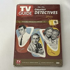TV Guide The 50's Greatest Detectives New DVD, 3 Discs New Classic TV