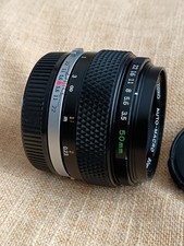 Olympus OM Zuiko Auto‑Macro 50mm f3.5 Lens  for om1 om2, om10, om3, om4  etc. 