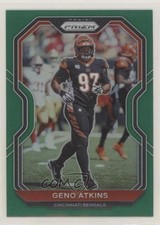 2020 Panini Prizm Green Prizm Geno Atkins #51 1m8