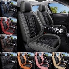 Nappa Leather Car Seat Covers Front Rear Set For Chevrolet Silverado 1500 2500