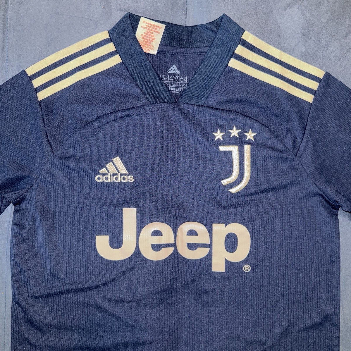  Juventus 20/21 ユニフォーム KIDS L 13-16 Years Juventus 2020-21 Away FULL KIT Jersey + Shorts