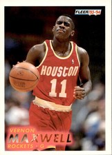 1993 Vernon Maxwell Fleer NBA Card # 78