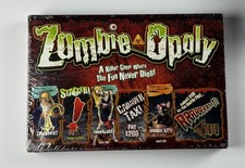 NEW Factory SEALED! Zombie Opoly Monopoly Killer Board Game Where Fun Never Dies