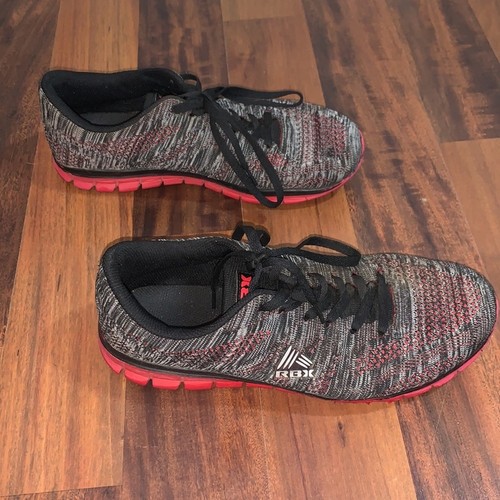 RBX Live Life Active Dark Pink/ Red Gray Running Shoes Men’s size 12W - Picture 4 of 12