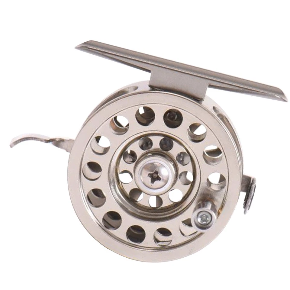  Fly Fishing Reel Mulinello Mosca Pesca Canna Da Bobina Di Acqua Salata - Immagine 2 di 4