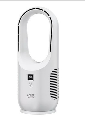 USB Desktop Fan Battery-Powered Portable Quiet 3-Speed Up to 6 Hours White