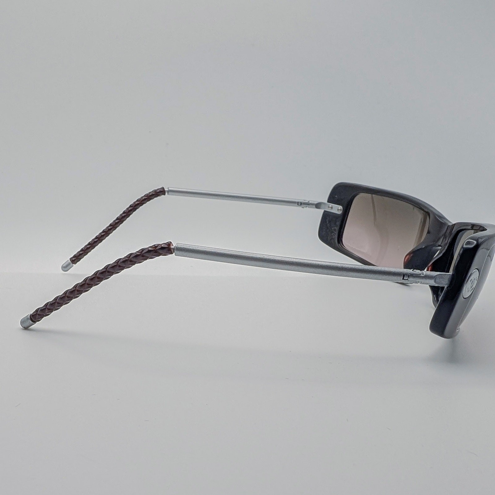 Authentic Chanel Rectangle Sunglasses 5036 – Brow… - image 3