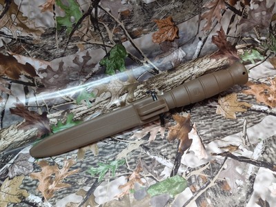 GLOCK  FELDMESSER + SÄGE ''DARK EARTH''  - + Kunststoff Scheide -  NEU - 70104