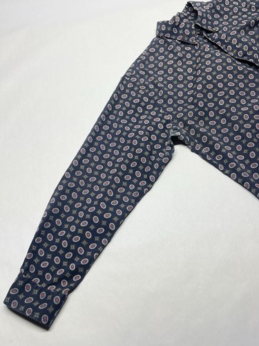 BD Baggies Retro Funky Artsy All Over Print Button Shirt Mens L Western 90s Y2K - Picture 4 of 24