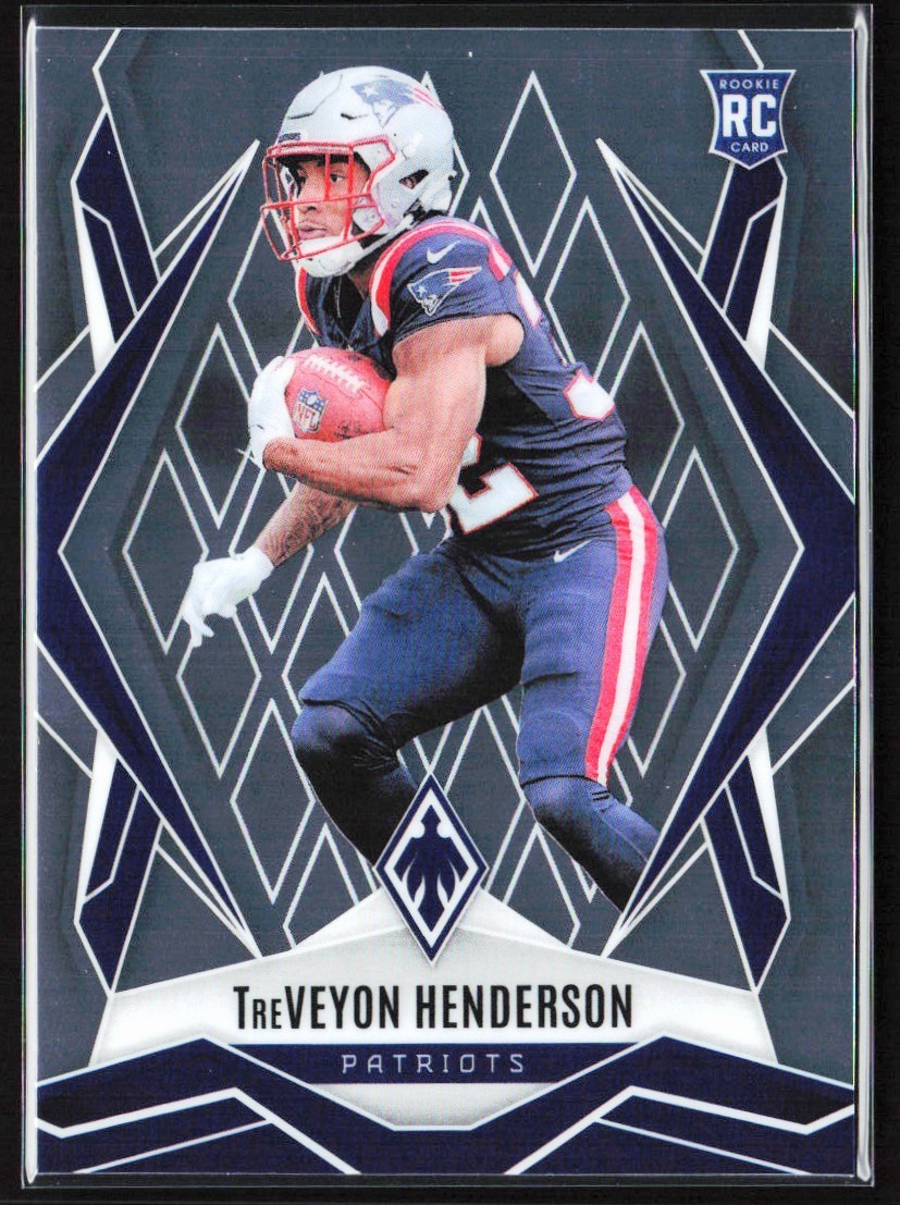 2025 Panini Phoenix Base Rookie TreVeyon Henderson RC #187