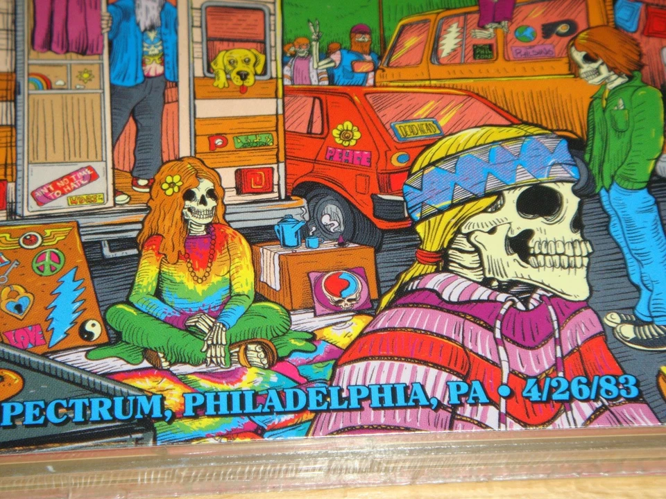 Grateful Dead DAVES PICKS 39 4/26/1983 Spectrum Philadelphia 3CD 10662/25000 NEW - Image 2 of 4