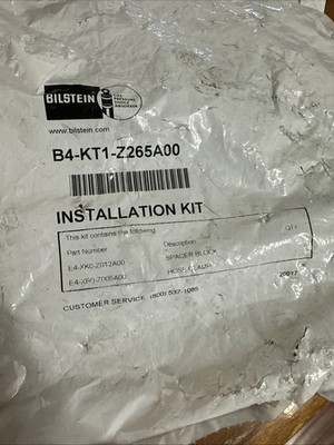Universal Bilstein Shock Reservoir Mounting Bracket Kit #B4KT1Z265A00 BRAND NEW