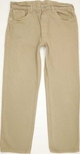 Levi's 501 Made in USA  Herren Beige Straight Regular  Jeans W38 L30 (85583)