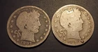 1897 & 1898 Barber Quarters--True Auction!
