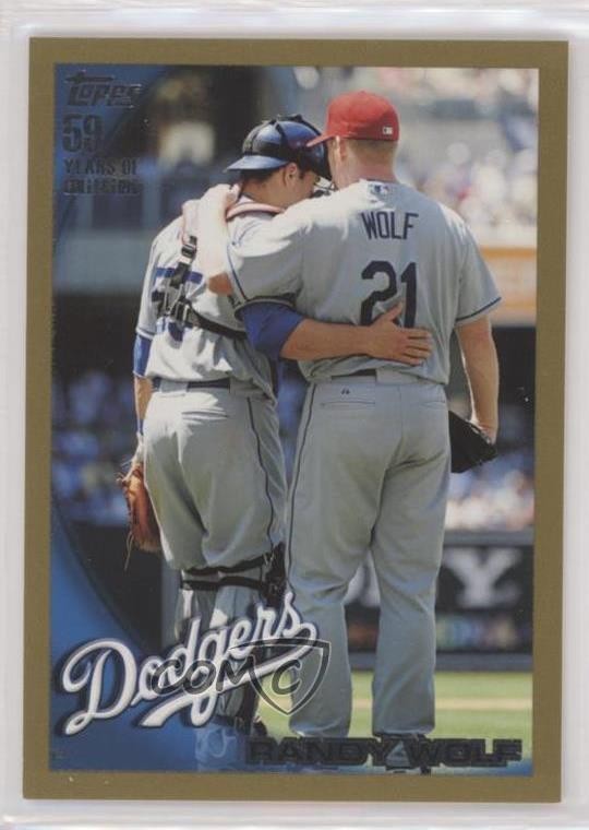 2010 Topps Gold 1424/2010 Randy Wolf #279 4c5
