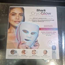 View SHARK CryoGlow - Eye Cooling Anti-Ageing & Blemish Mask - Blue on eBay SHARK CryoGlow - Eye Cooling Anti-Ageing & Blemish Mask - Blue