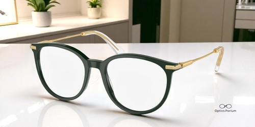 SWAROVSKI SK2009 1026 Green Demo Lens 52 mm Women's Eyeglasses