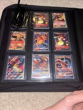 Pokémon TCG Charizard EX, GX, V Holo Card Lot - 8 English Fire Cards