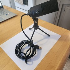 Fifine Technology USB Podcast Condenser Microphone K669-K669B,black.