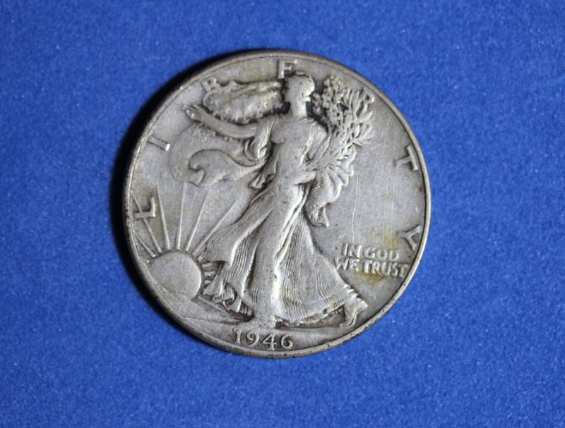 1946- Walking Liberty Half Dollar #P30327