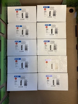 CHFP120DF 10 PCS EATON CH 1P 20A AFCI/GFCI DUAL-FUNCTION PLUG-ON CIRCUIT BREAKER