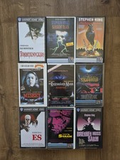 Stephen King Vhs Sammlung 9 Filme Kult Klassiker Es Misery Schlafwandler Etc...
