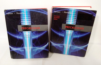 Precalculus Student & Instructor's Annotated Edition Textbooks, HCs, 7th Edition
