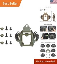 Tactical Helmet NVG Mount Shroud Steel Sports Camera Bracket Base for Fast Helme
