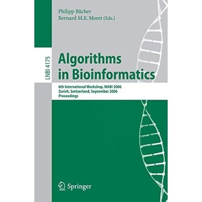Algorithms in Bioinformatics: 6th International Worksho - Paperback NEW Philipp
