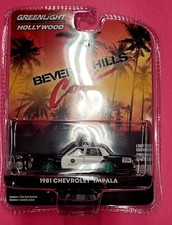 Greenlight Collectibles Hollywood Beverly Hills Car 1981 Chevrolet Impala Green