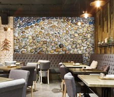3D Gray Stone ZHUB1924 Wallpaper Wall Mural Removable Self-adhesive Ann 24